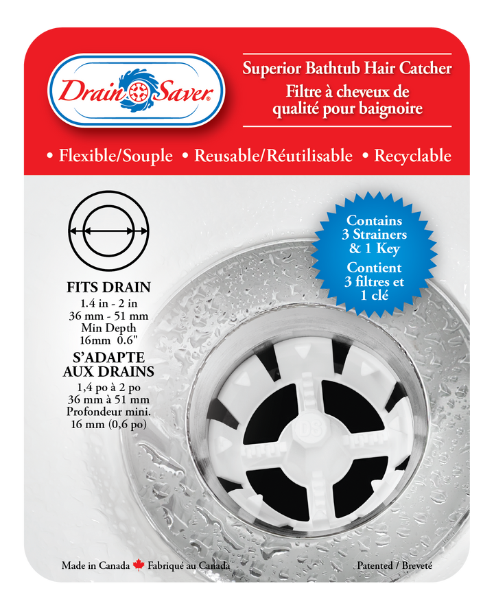 3+1 Drain Saver® - Hair Catcher