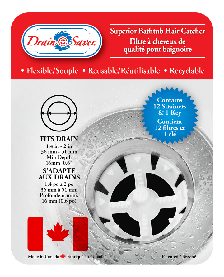 12+1 Drain Saver® - Hair Catcher